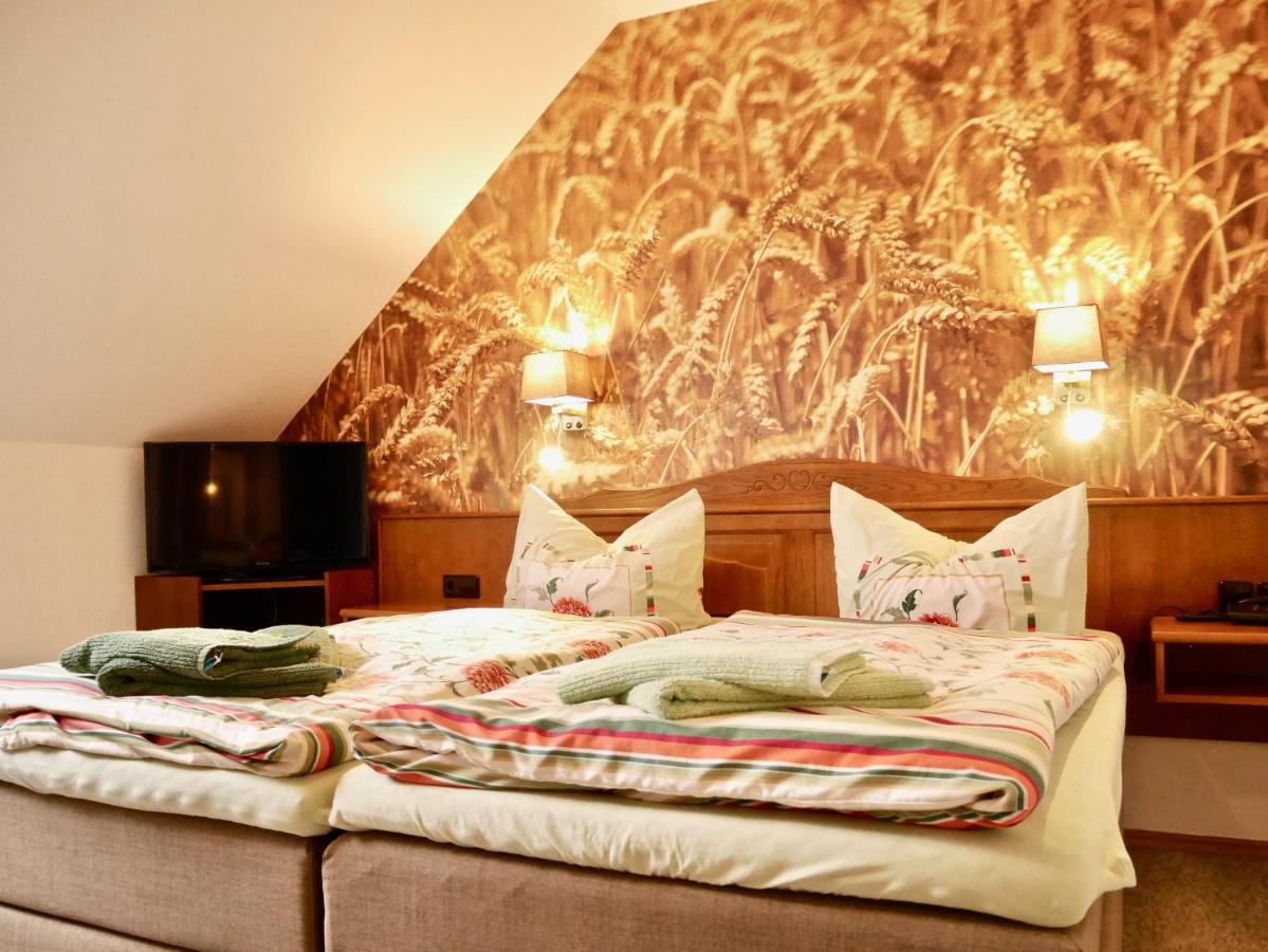 Pension Gruenes Herz Tonndorf Экстерьер фото